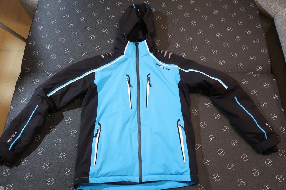 Waveboard Skijacke Herren, Gr. XL,  schwarz-blau,    Top Zustand - Bild 1 von 4