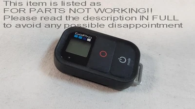 UNTESTED! Go Pro ARMTE-001 Wi-Fi Remote Control - Black - Image 1 of 4
