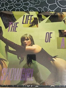 The Life of a Showgirl:  Shiny Bug Edition Violet Shimmer Marbled Vinyl IN HAND - Picture 1 of 4