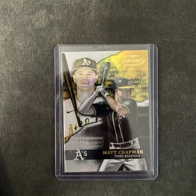 2020 Topps Gold Label Matt Chapman #69 Class 2 Gold True 1/1 Athletics Giants - Image 1 of 2