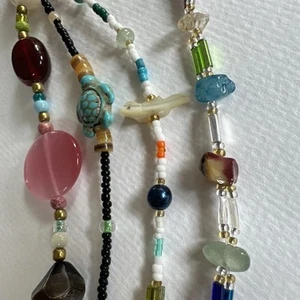 Colorful Beaded Anklet Boho Style woman Ankle Bracelet Fashionable Pick 1 Only - Picture 1 of 20