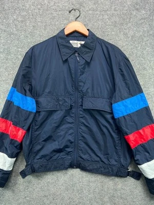 Chaqueta cortavientos Elegance vintage para mujer Chaqueta de pista París Francia EE. UU. 38 azul Foto 1 de 4