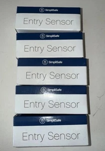 Lot Of 5. Simplisafe Entry Sensor ES1000 Door - Window - 1st Generation - - Picture 1 of 1