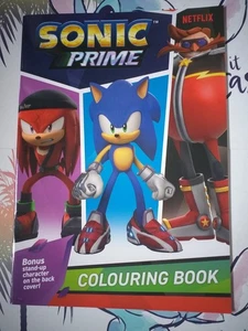 SONIC PRIME COLOURING BOOK - Picture 1 of 2