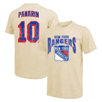Men's Majestic Threads Artemi Panarin Cream New York Rangers Dynasty Name & - Image 1 of 3