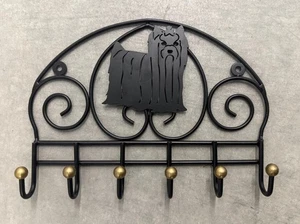 Black Metal Leash , Collar And What Not Holder - Picture 1 of 6