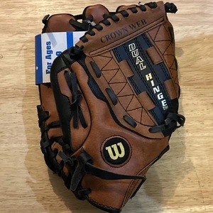 Wilson Baseball Glove Model A2459 Left Hand Throw Youth 6-9 Dual Hinge - Picture 1 of 7