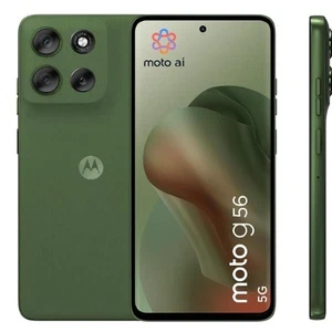 MOTOROLA MOTO G56 5G 256GB ANDROID DISPLAY 6.72" DUAL SIM 8GB RAM ITA GREEN - Foto 1 di 1