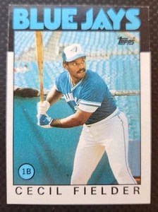 1986 Topps - Cecil Fielder #386 (RC) - Bild 1 von 2