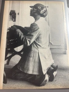 Revista Stevie Wonder 1974 original recorte a los 24 años - Imagen 1 de 6