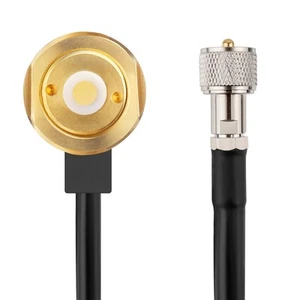 6FT NMO Antenna Cable CB Extension with Removable UHF Connector RG58 VHF/UHF - Picture 1 of 7