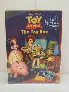 Vintage Toy Story The Toy Box Set Of 4 Board Books With Case 2010 - Picture 1 of 3
