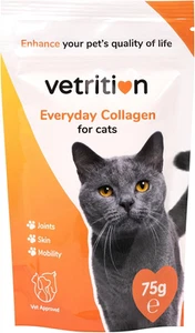 Collagen Cat Joint Supplement W/ Hip & Joint Care 75G Vet Approved Powder - Picture 1 of 12