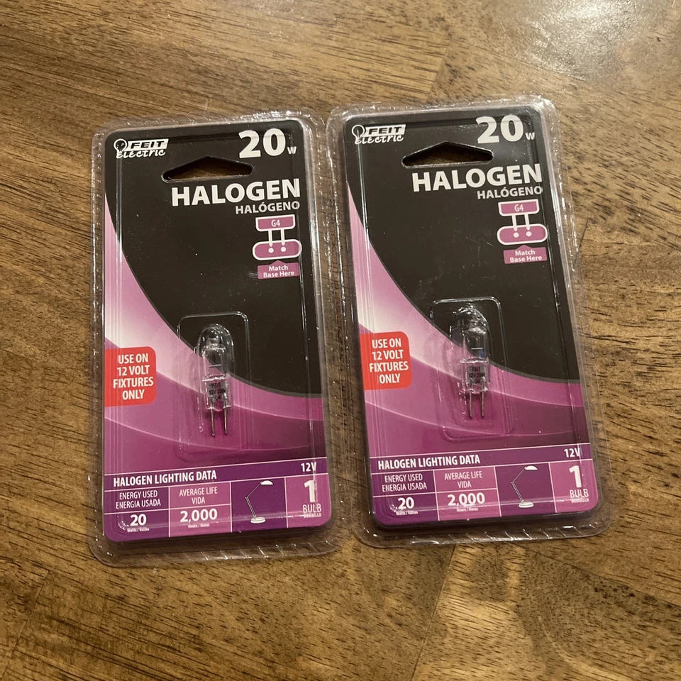 Feit Electric 20 Watt 12v Halogen With G4 Base