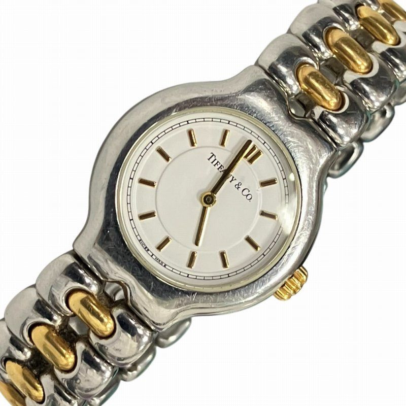 Tiffany & Co. Women Gold Plated Band Wristwatches for sale Tiffany & Co. Women Gold Plated Band Wristwatches for sale