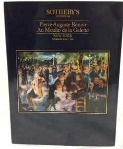 Sothebys NY RENOIR Au Moulin de la Galette Auction Catalog Thursday May 17 1990 - Picture 1 of 2