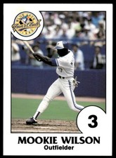 1990 Toronto Blue Jays Fire Safety Mookie Wilson Toronto Blue Jays #3