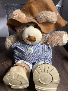 Coleco 1986 Furskins 24 Zoll großes Plüschtier Dudley Furskin Stofftier Teddybär - Bild 1 von 4