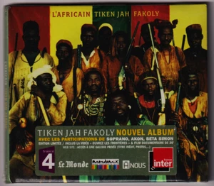 CD+DVD BONUS (SEALED)TIKEN JAH FAKOLY L'AFRICAIN - Imagen 1 de 2