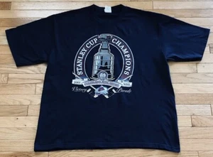 Vintage Colorado Avalanche 2001 Stanley Cup Champions Victory Parade Size 2XL - Picture 1 of 4