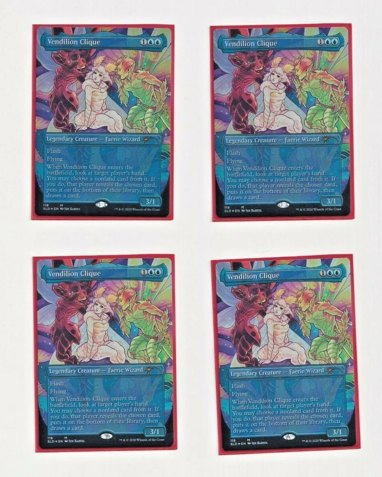 Vendillion Clique x4 - MTG - Secret Lair - Smitten Drop - FOIL- NM - Image 1 of 1