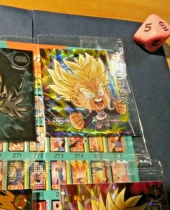 DRAGON BALL Z DBZ DBS MOVIE STICKER PRISM CARDDASS SEAL WAFER W14-08 GR SEALED - Picture 1 of 2