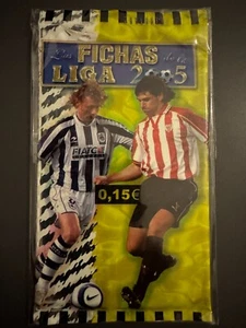 2004-05 Mundicromo FICHAS DE LA LIGA BUSTINA SIGILLATA Sealed Pack MESSI RC #617 - Bild 1 von 2