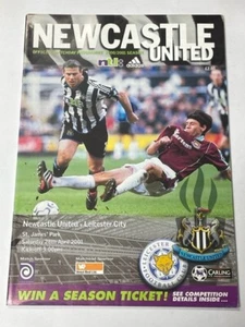 2000/01 NEWCASTLE UNITED V LEICESTER CITY 28-04-2001 PREMIER LEAGUE - Bild 1 von 1