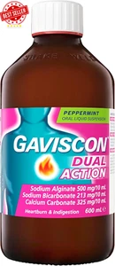 Dual Action Liquid Heartburn and Indigestion Relief, 600Ml - Picture 1 of 12