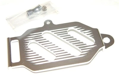 TEAM LOSI MINI-T GPM ALUMINUM BATTERY HOLD DOWN W/ANT.MT SILVER SMT0126 - Image 1 of 2