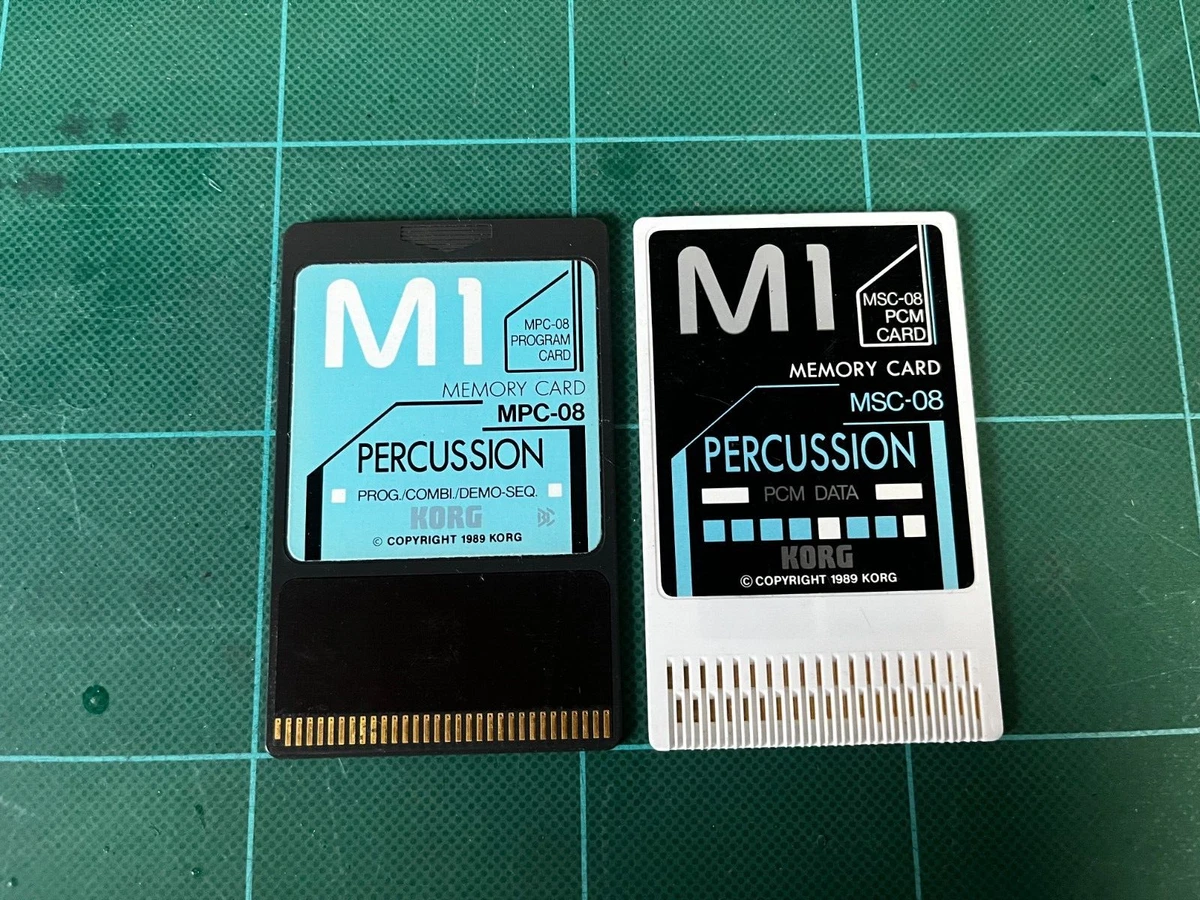 KORG M1用カード MSC-16S(PCMプログラムカードセット) KORG M1用カード MSC-16S(PCMプログラムカードセット) KORG M1用