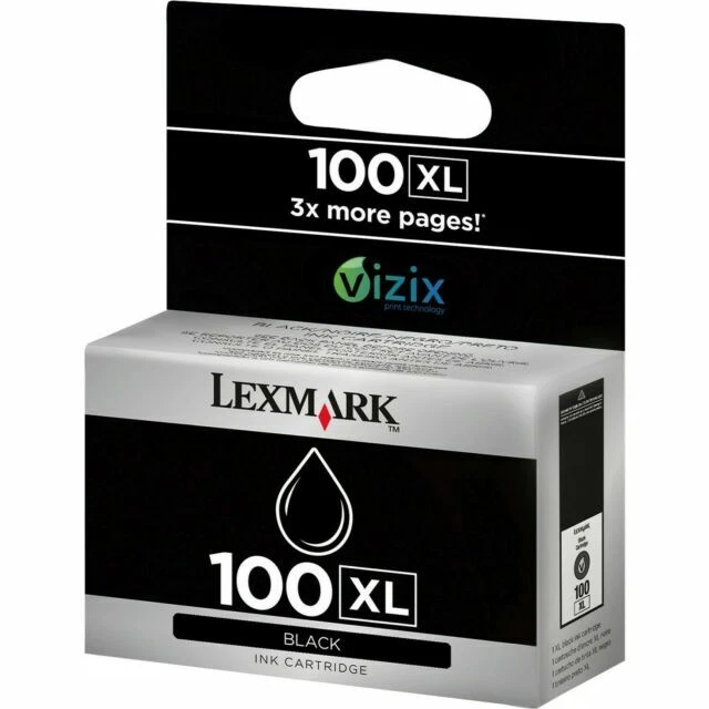 Lexmark 100XL (14N1068) Black Ink Cartridge