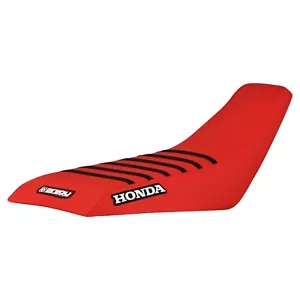 1999-2007 Honda TRX 400EX TRX 400 EX Seat Cover ALL RED/BLACK RIBS #203 - Picture 1 of 6