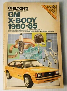 GM X-Body : 1980-1985 by Chilton Repair Guide Buick Chevy Olds Pontiac - Picture 1 of 3