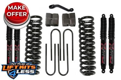 Skyjacker 174EBK-B 5" kit de elevação com amortecedores Black Max para 66-1977 Ford Bronco 4x4 - Imagem 1 de 2