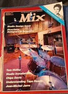 Laurie Anderson, Chip Davis, Jean-Michael jarre Mix Magazine August 1986 - Imagen 1 de 4