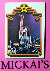 KISS DONRUSS TRADING CARD 1978 AUCOIN SERIES 2 - NUMBER 82 - PAUL STANLEY - Picture 1 of 2