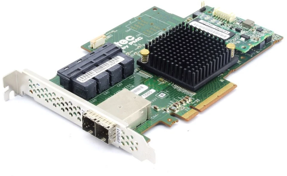 Adaptec ASR-71685 16-Port +8 Port SAS SATA Raid Controller 1GB Pcie 3.0 x8 Card - Image 1 of 1