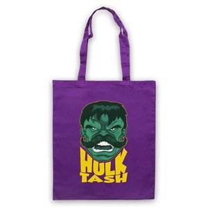 INCREDIBLE UNOFFICIAL HULK TASH SUPERHERO PARODY FUNNY TOTE BAG LIFE SHOPPER - Picture 1 of 11