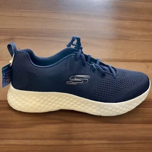 Skechers Men's Air Cooled Memory Foam Shoes US13 Navy (SH632) - Picture 1 of 1