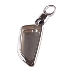 Funda protectora plateada con llave de coche apta para BMW 1 2 3 X1 3 5 6 7 Serie - Imagen 1 de 4