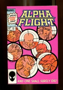 ALPHA FLIGHT 12 (9.0) DEATH OF GUARDIAN JOHN BYRNE MARVEL (B058) - Bild 1 von 2