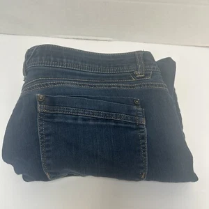 Pantalones de mezclilla elásticos ajustados al tobillo Democracy "Ab" Technology sin desgastes talla 14 - Imagen 1 de 5