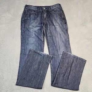 Lucky Brand Jeans Womens Size 6/28 Blue Denim Straight Leg Cut Made In USA - Picture 1 of 13
