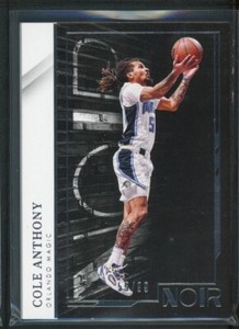 2021-22 COLE ANTHONY 55/99 PANINI NOIR