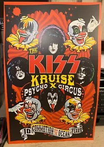 Kiss - Kiss Kruise X Exclusive Poster - 11 x 17 - Only Available to Sailors - Picture 1 of 2