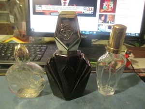 Three Vintage Perfume Bottles - Picture 1 of 4