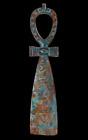 Seltener altägyptischer Schlüssel des Lebens, handgefertigter großer...