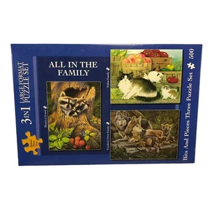 Jigsaw Puzzles Bits and Pieces - 3-in-1 Multipack - 500 Piece - Picture 1 of 5
