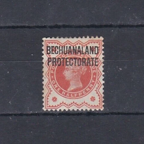 1 mint QV stamp from Bechanaland. 1897 Cover